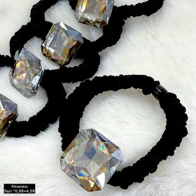 Резинки для волосся 10348 (Ціна за 5шт.)